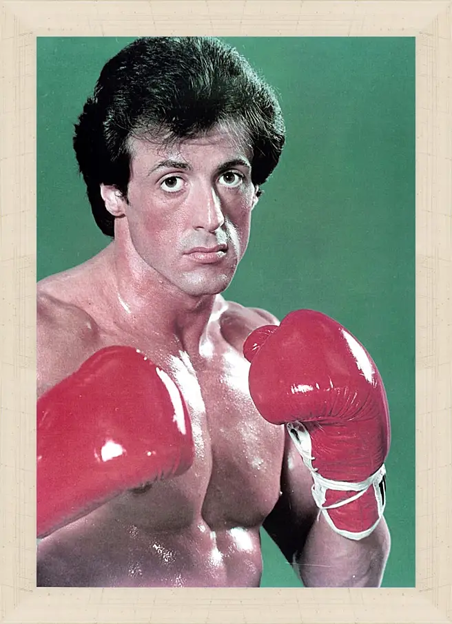 Картина в раме - Сильвестр Сталлоне. Sylvester Stallone