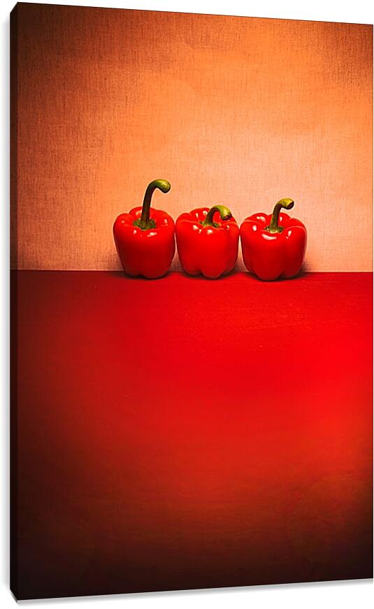 Постер и плакат - Три красных перца