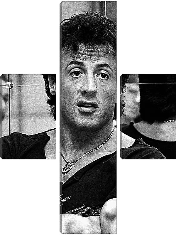 Модульная картина - Сильвестр Сталлоне. Sylvester Stallone