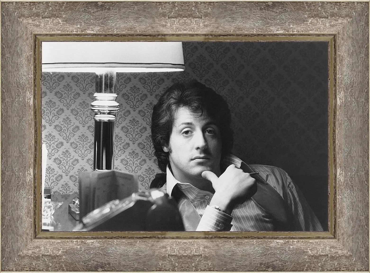 Картина в раме - Сильвестр Сталлоне. Sylvester Stallone