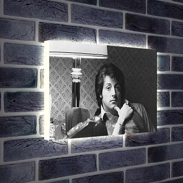 Лайтбокс световая панель - Сильвестр Сталлоне. Sylvester Stallone