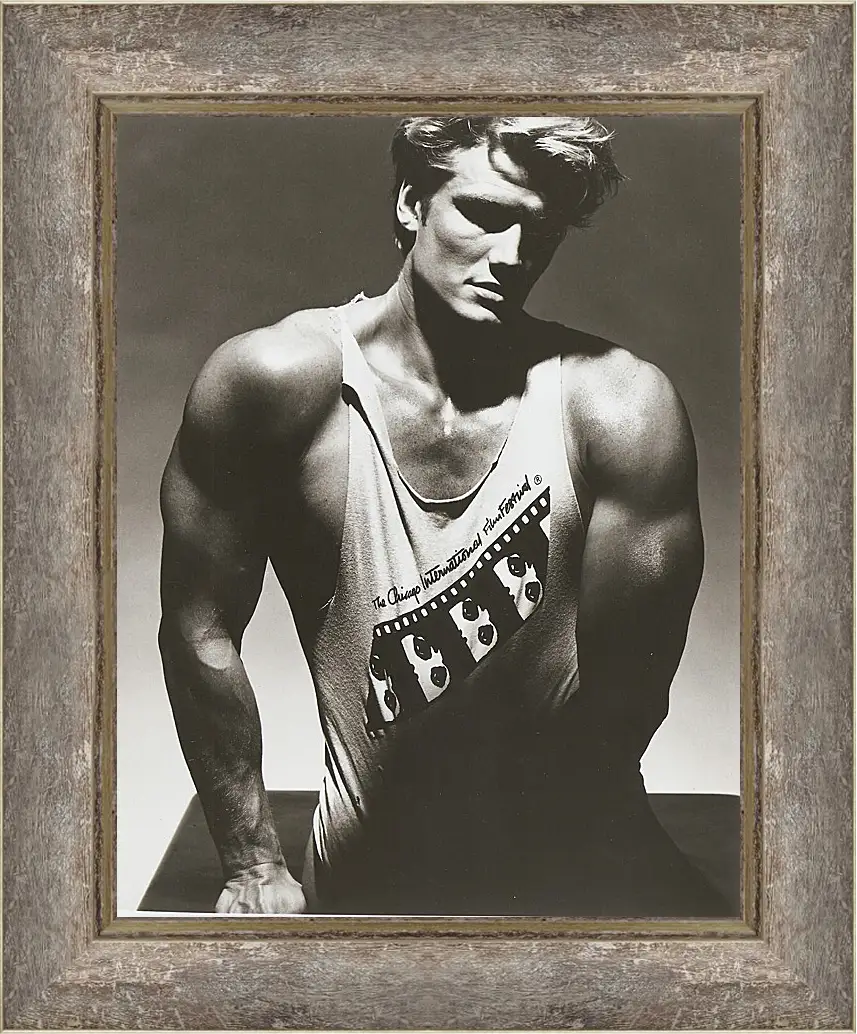 Картина в раме - Дольф Лундгрен. Dolph Lundgren