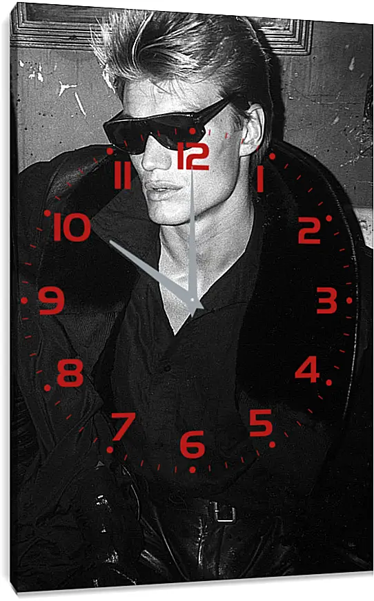Часы картина - Дольф Лундгрен. Dolph Lundgren