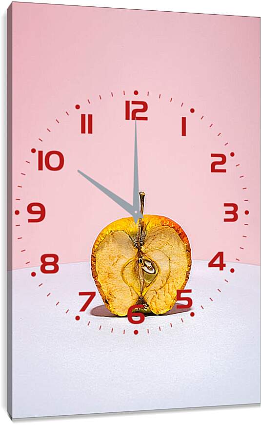 Часы картина - Яблоко 2