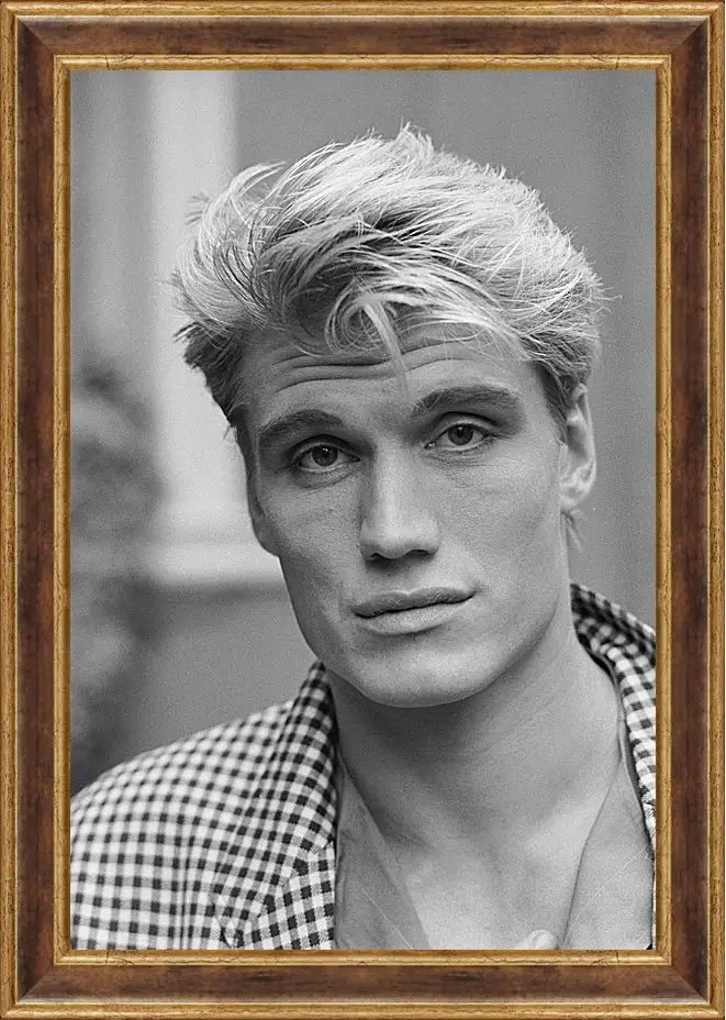 Картина в раме - Дольф Лундгрен. Dolph Lundgren