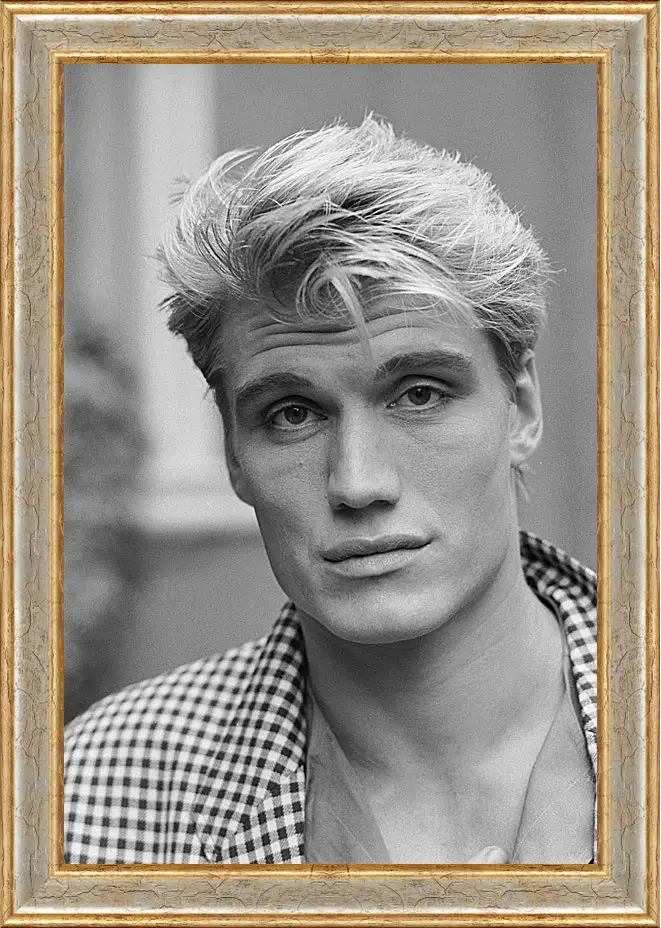 Картина в раме - Дольф Лундгрен. Dolph Lundgren