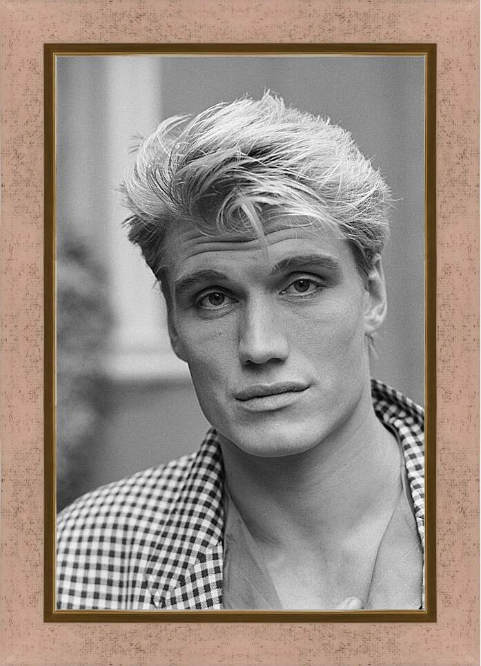 Картина в раме - Дольф Лундгрен. Dolph Lundgren