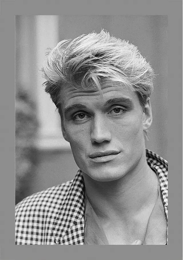 Картина в раме - Дольф Лундгрен. Dolph Lundgren