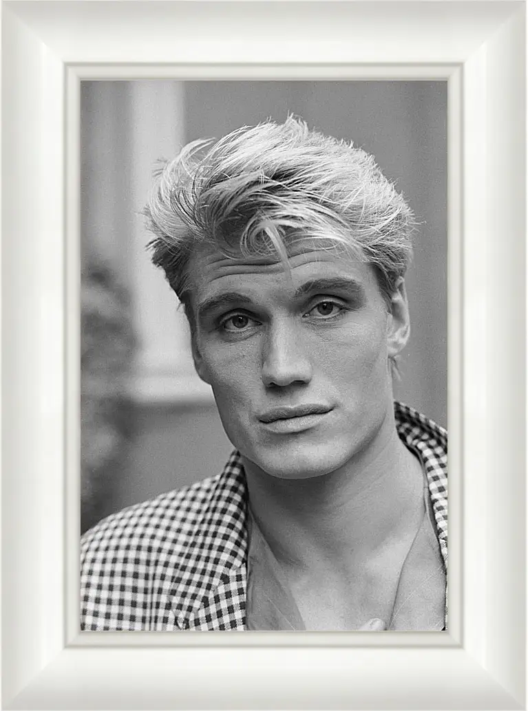 Картина в раме - Дольф Лундгрен. Dolph Lundgren