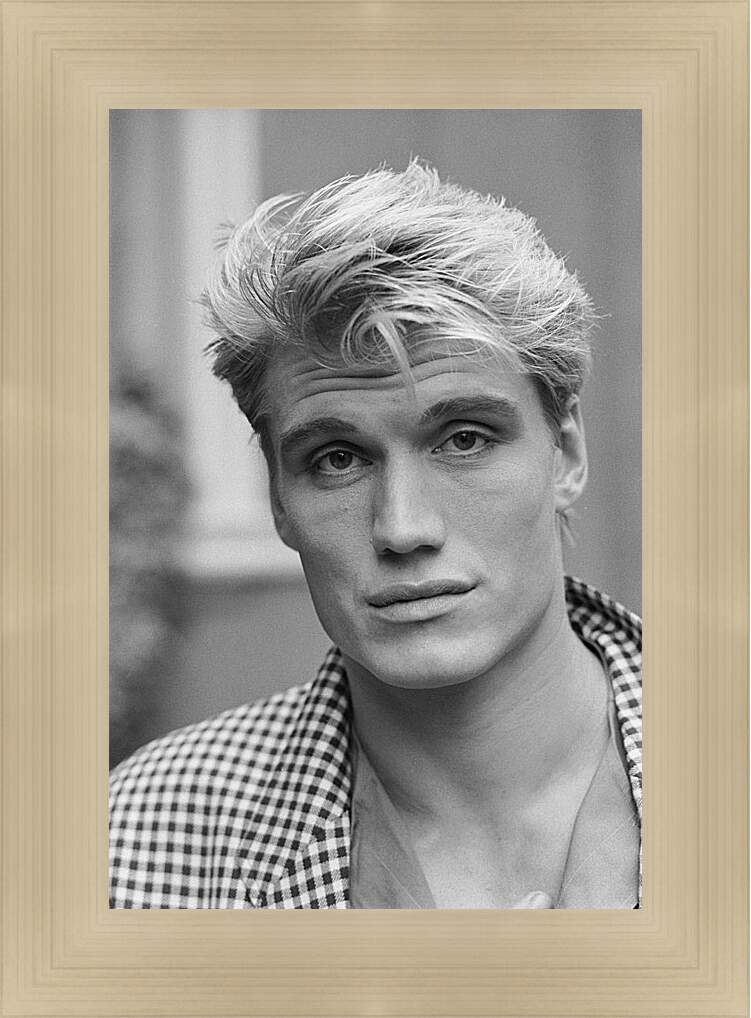 Картина в раме - Дольф Лундгрен. Dolph Lundgren