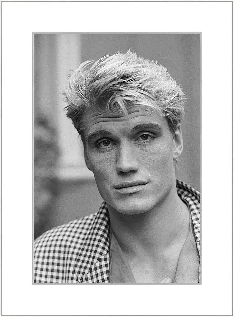 Картина в раме - Дольф Лундгрен. Dolph Lundgren