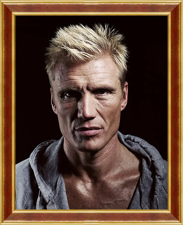 Картина в раме - Дольф Лундгрен. Dolph Lundgren