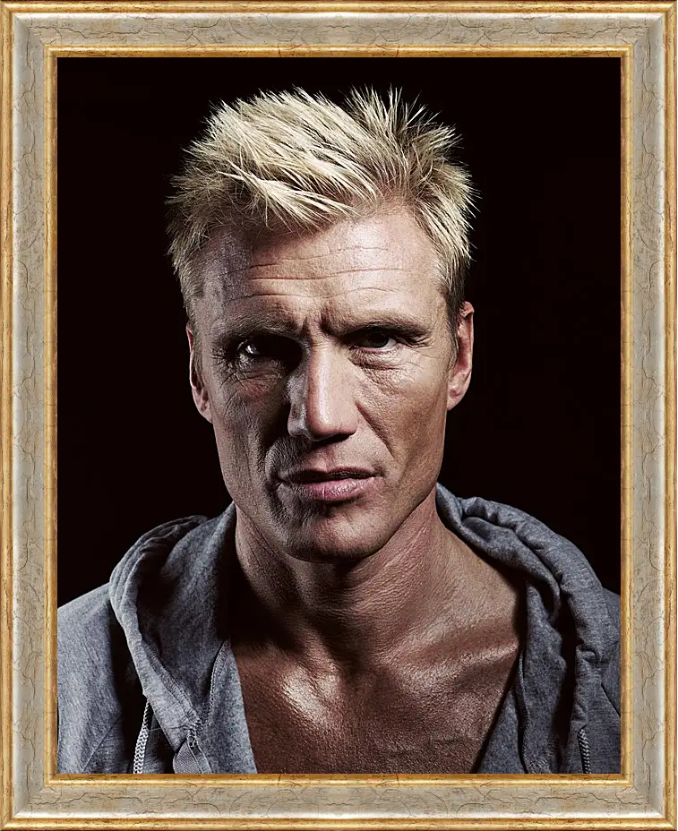 Картина в раме - Дольф Лундгрен. Dolph Lundgren