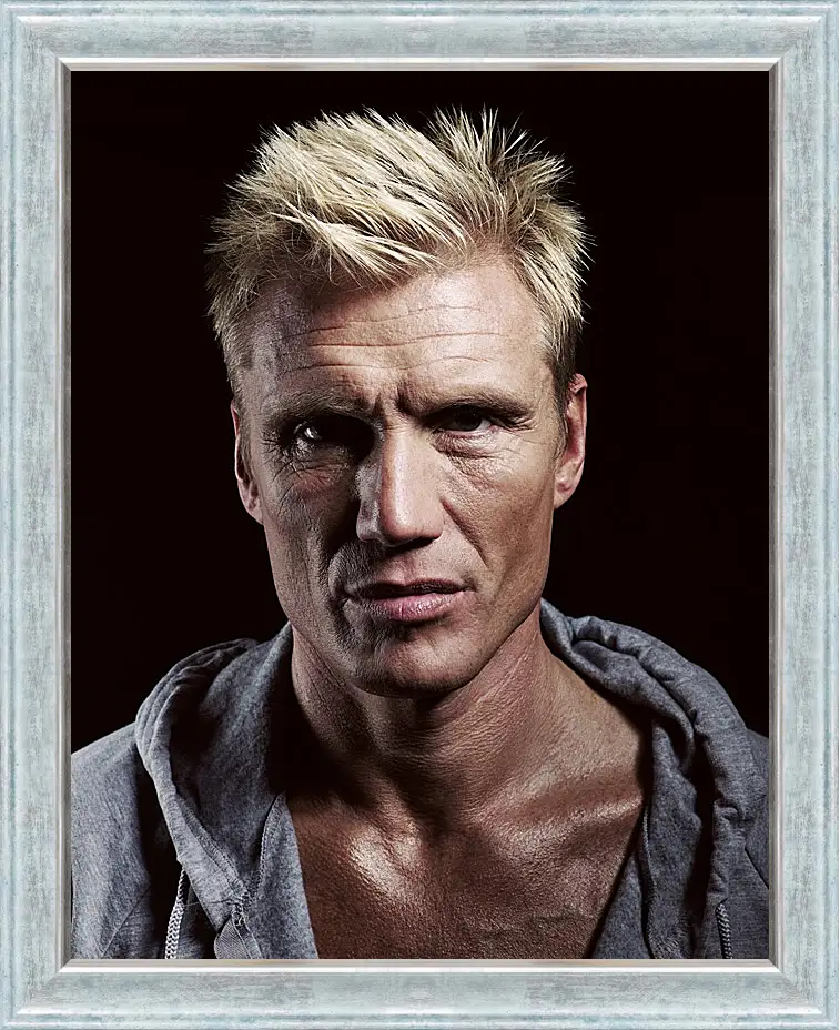 Картина в раме - Дольф Лундгрен. Dolph Lundgren