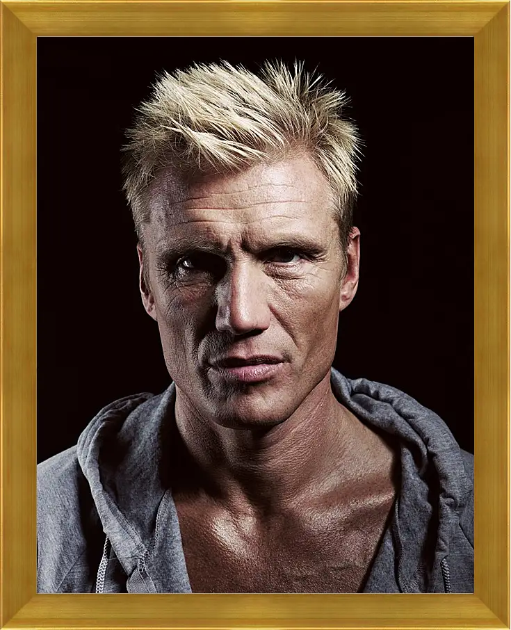 Картина в раме - Дольф Лундгрен. Dolph Lundgren