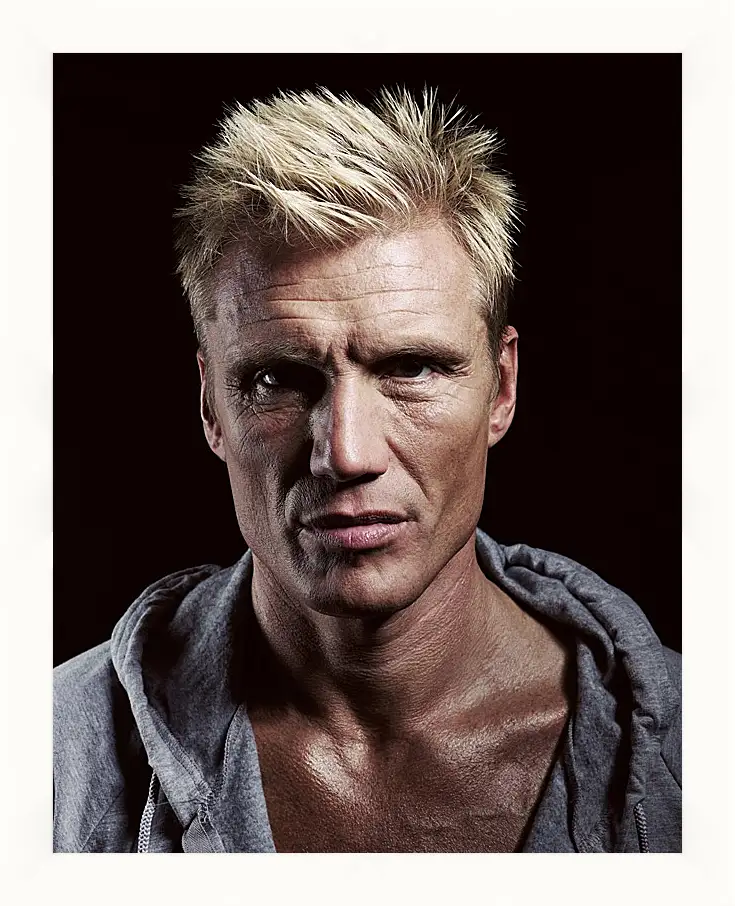 Картина в раме - Дольф Лундгрен. Dolph Lundgren