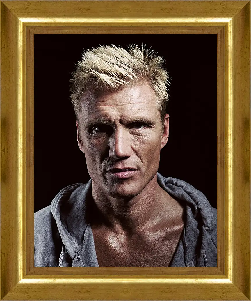 Картина в раме - Дольф Лундгрен. Dolph Lundgren