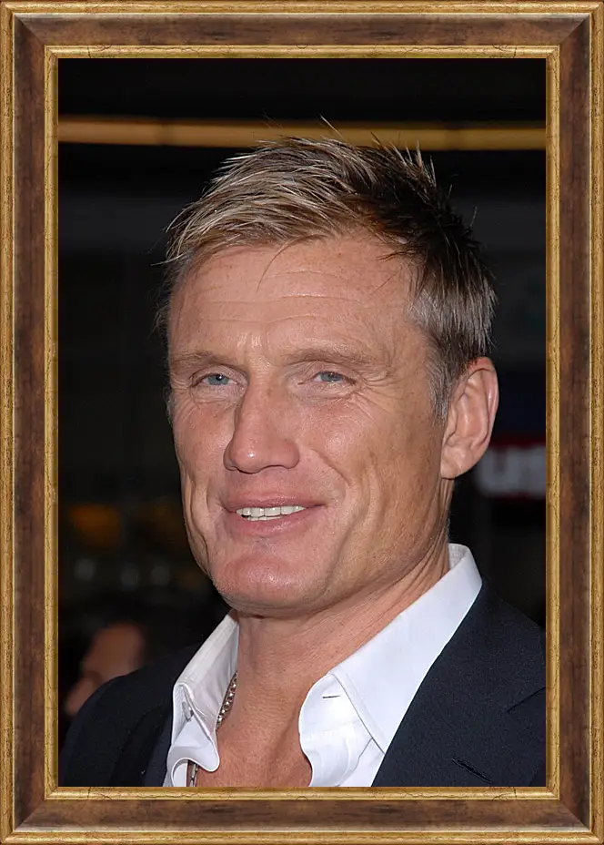 Картина в раме - Дольф Лундгрен. Dolph Lundgren