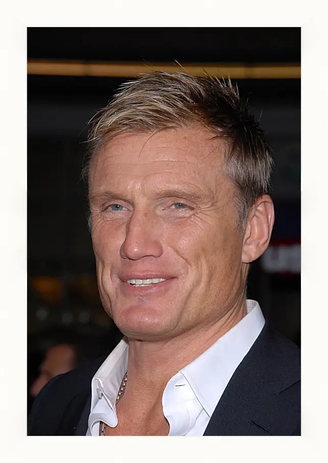 Картина в раме - Дольф Лундгрен. Dolph Lundgren