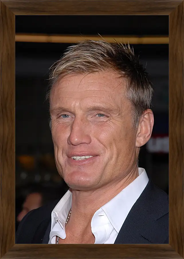 Картина в раме - Дольф Лундгрен. Dolph Lundgren