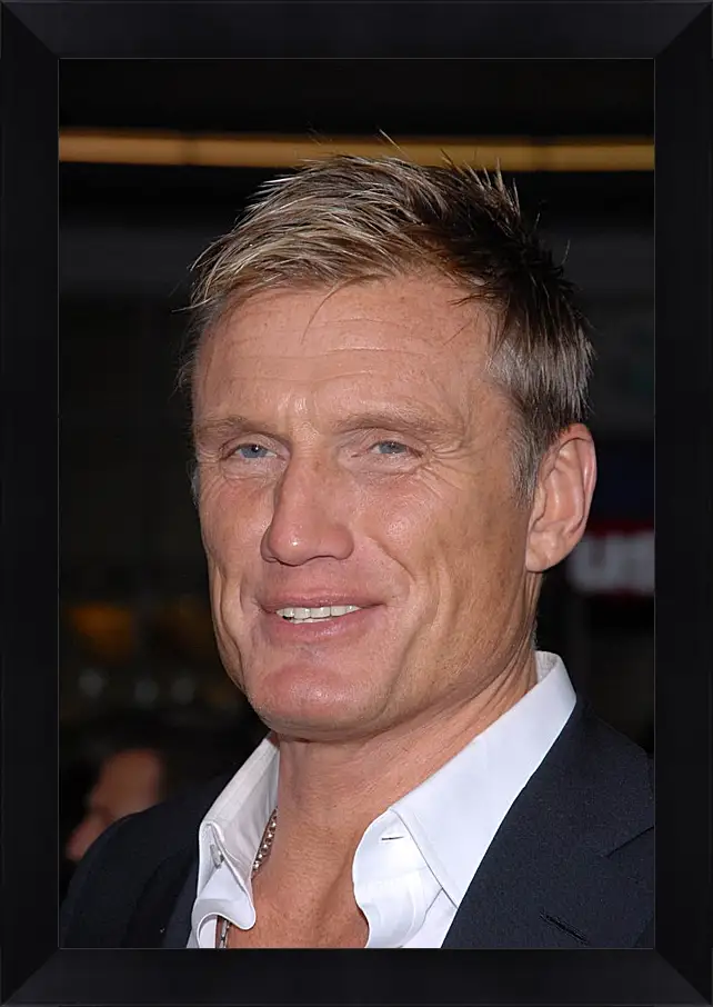 Картина в раме - Дольф Лундгрен. Dolph Lundgren