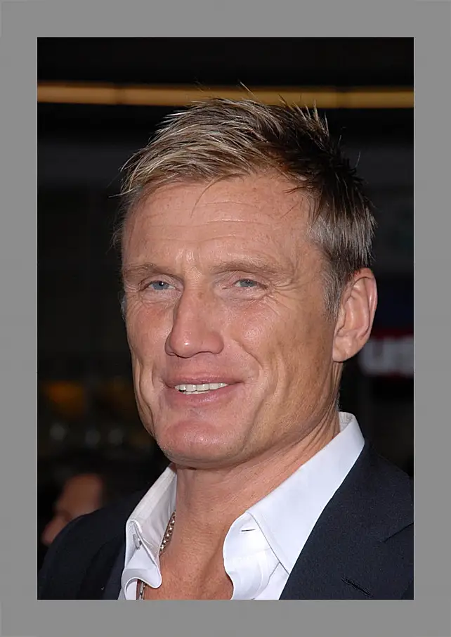 Картина в раме - Дольф Лундгрен. Dolph Lundgren