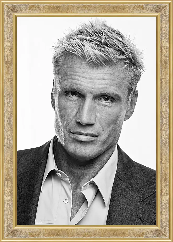 Картина в раме - Дольф Лундгрен. Dolph Lundgren