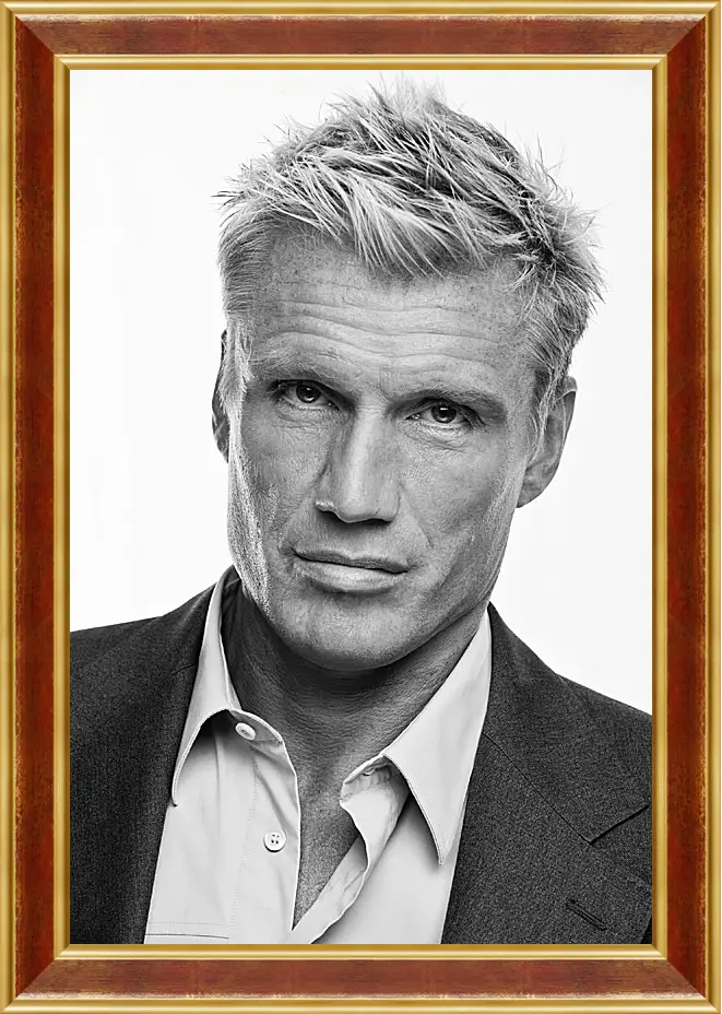 Картина в раме - Дольф Лундгрен. Dolph Lundgren