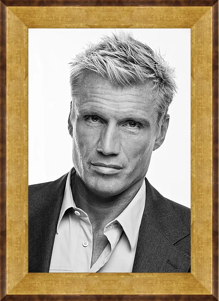 Картина в раме - Дольф Лундгрен. Dolph Lundgren