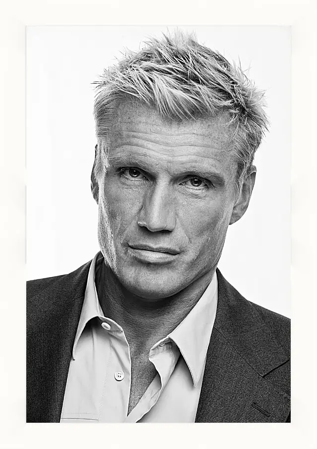 Картина в раме - Дольф Лундгрен. Dolph Lundgren