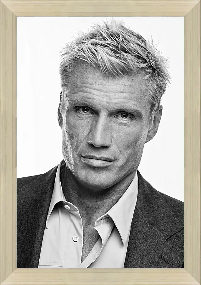 Картина в раме - Дольф Лундгрен. Dolph Lundgren