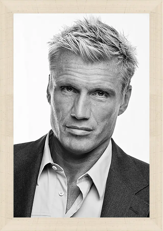 Картина в раме - Дольф Лундгрен. Dolph Lundgren