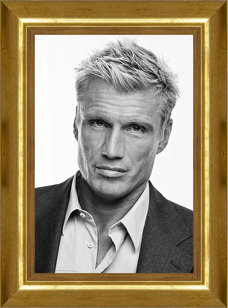 Картина в раме - Дольф Лундгрен. Dolph Lundgren