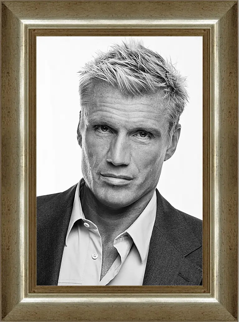 Картина в раме - Дольф Лундгрен. Dolph Lundgren