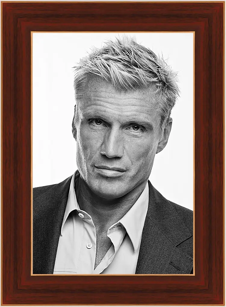 Картина в раме - Дольф Лундгрен. Dolph Lundgren