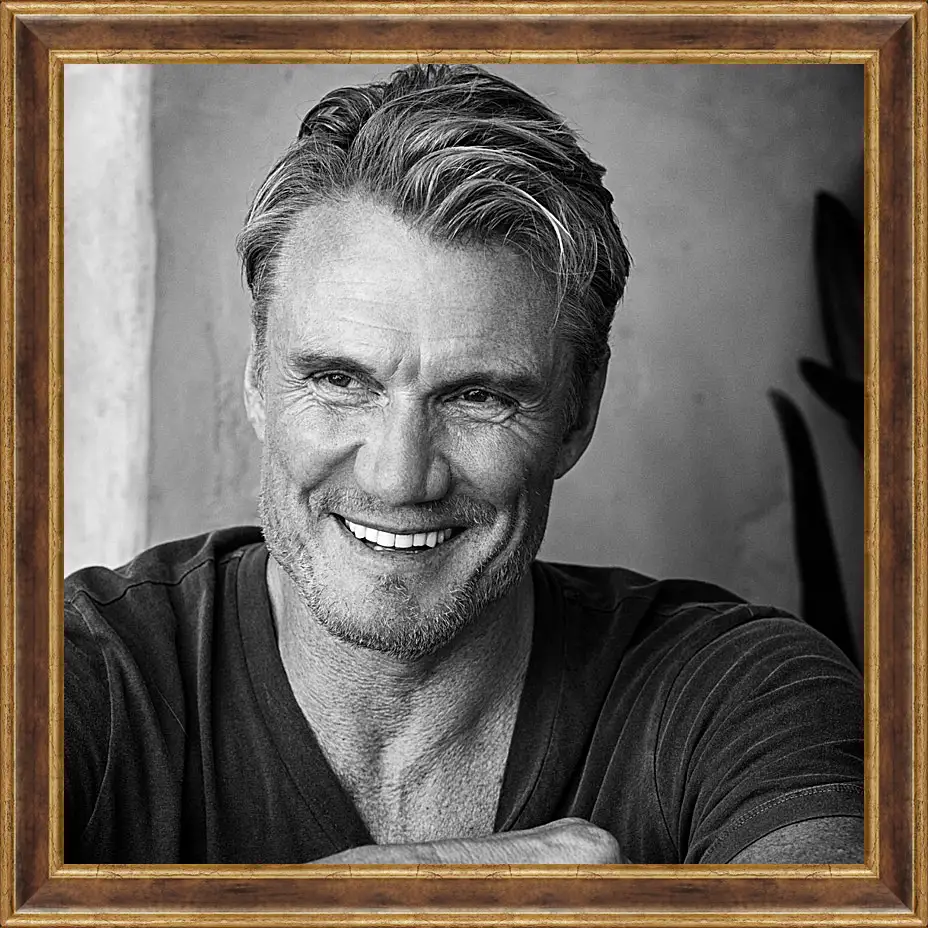 Картина в раме - Дольф Лундгрен. Dolph Lundgren