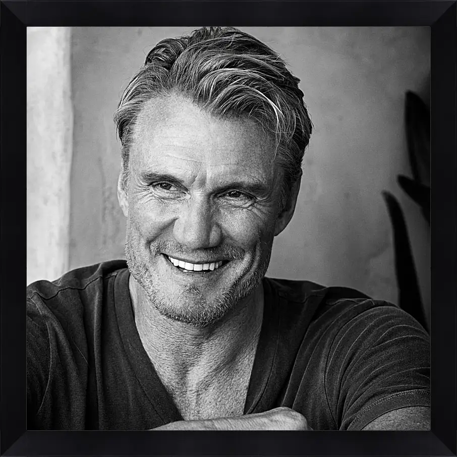 Картина в раме - Дольф Лундгрен. Dolph Lundgren