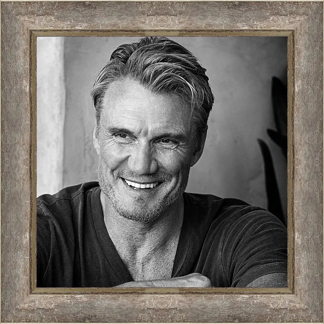 Картина в раме - Дольф Лундгрен. Dolph Lundgren
