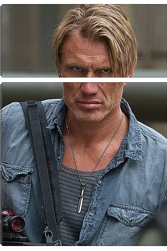 Модульная картина - Дольф Лундгрен. Dolph Lundgren