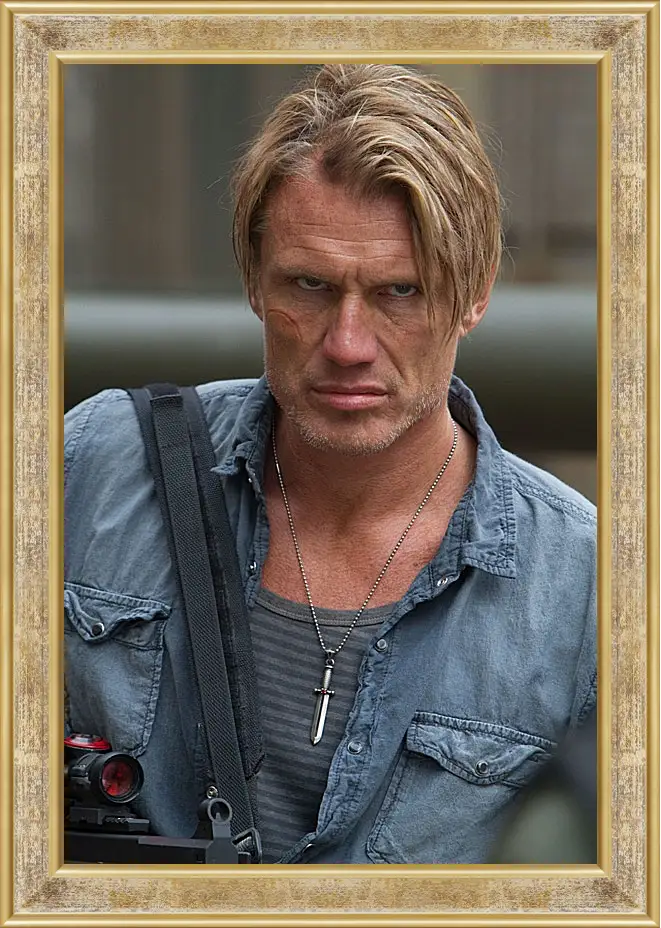 Картина в раме - Дольф Лундгрен. Dolph Lundgren