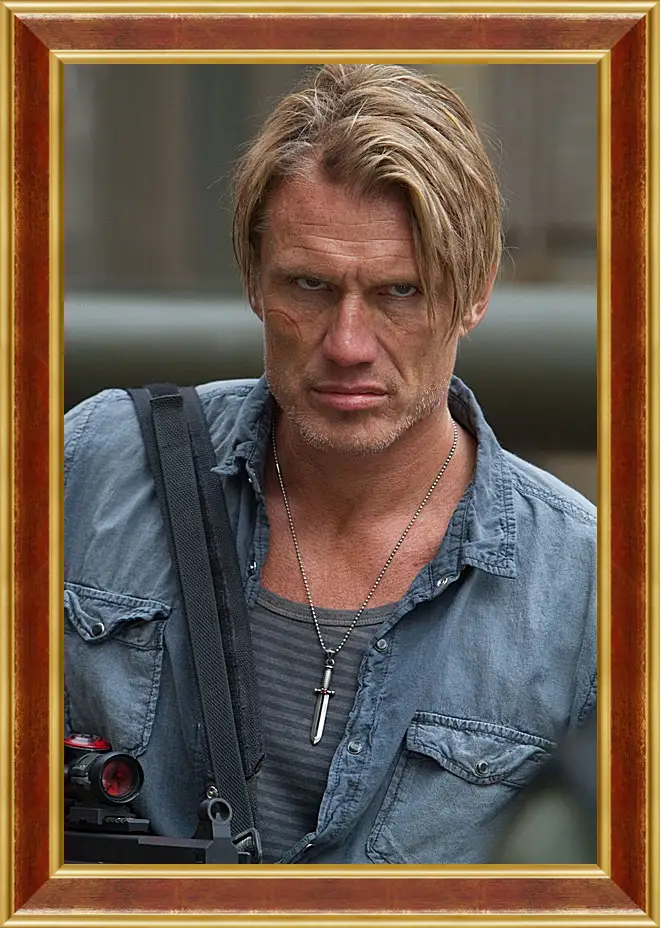 Картина в раме - Дольф Лундгрен. Dolph Lundgren