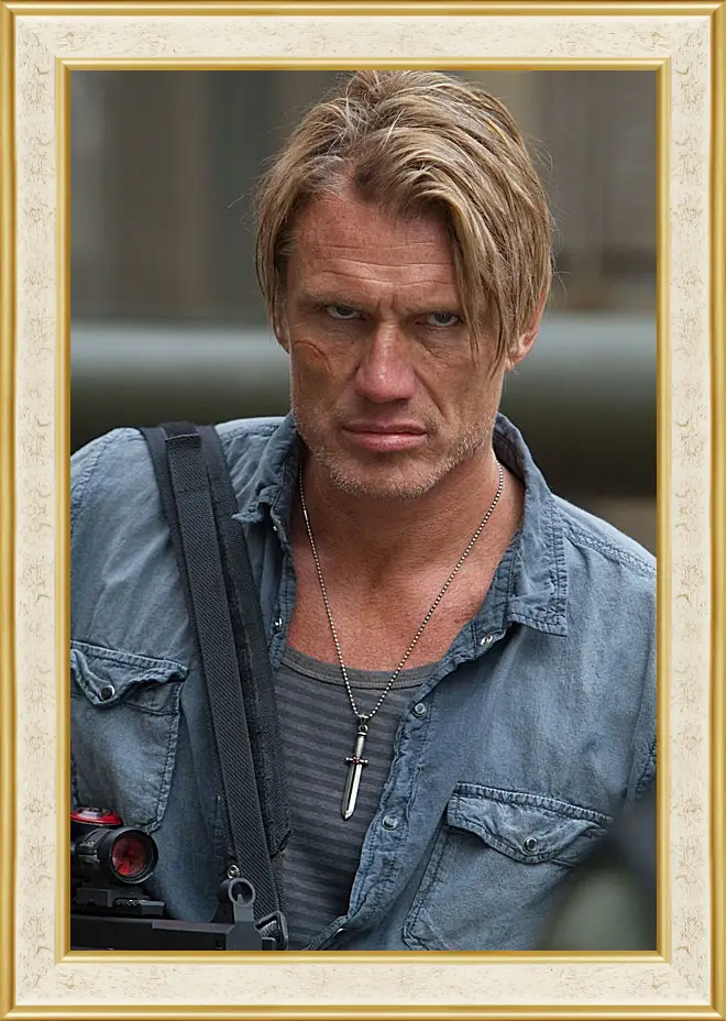 Картина в раме - Дольф Лундгрен. Dolph Lundgren