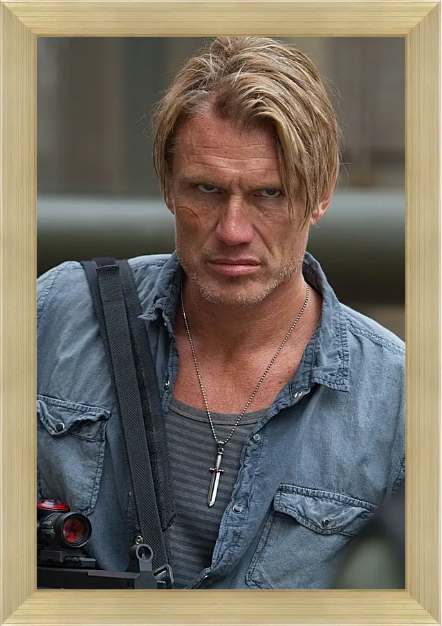 Картина в раме - Дольф Лундгрен. Dolph Lundgren