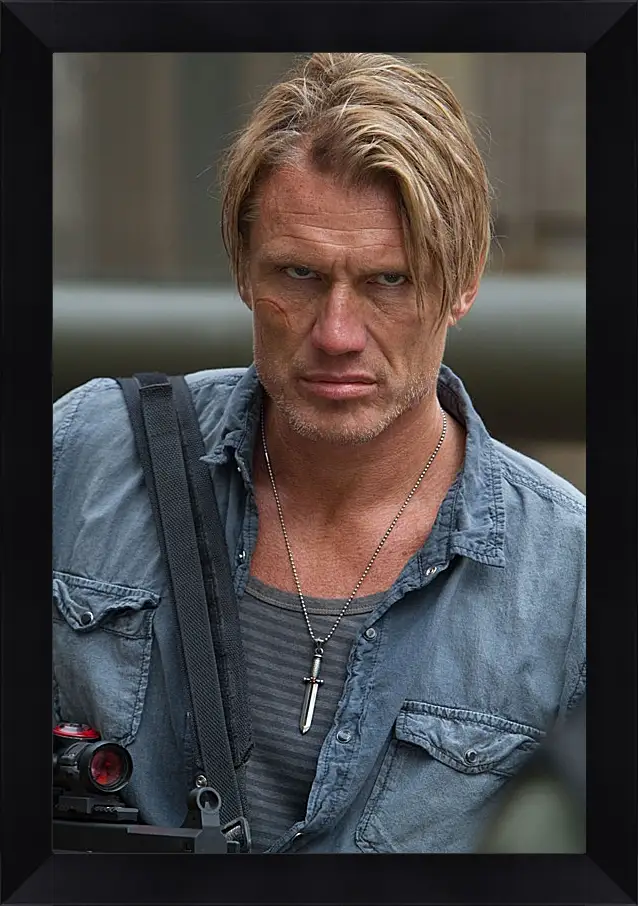 Картина в раме - Дольф Лундгрен. Dolph Lundgren