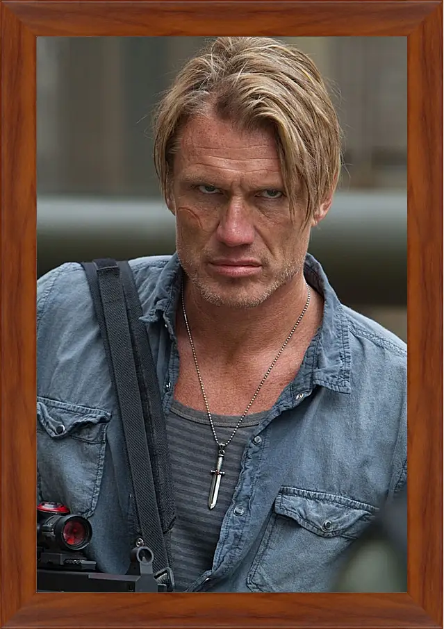 Картина в раме - Дольф Лундгрен. Dolph Lundgren