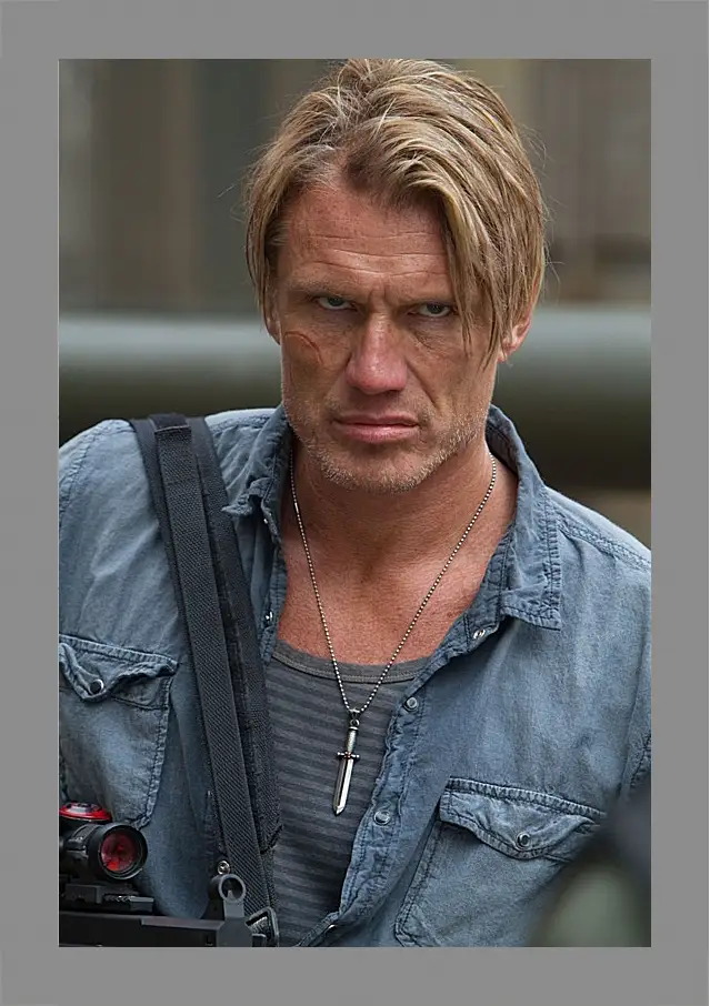 Картина в раме - Дольф Лундгрен. Dolph Lundgren