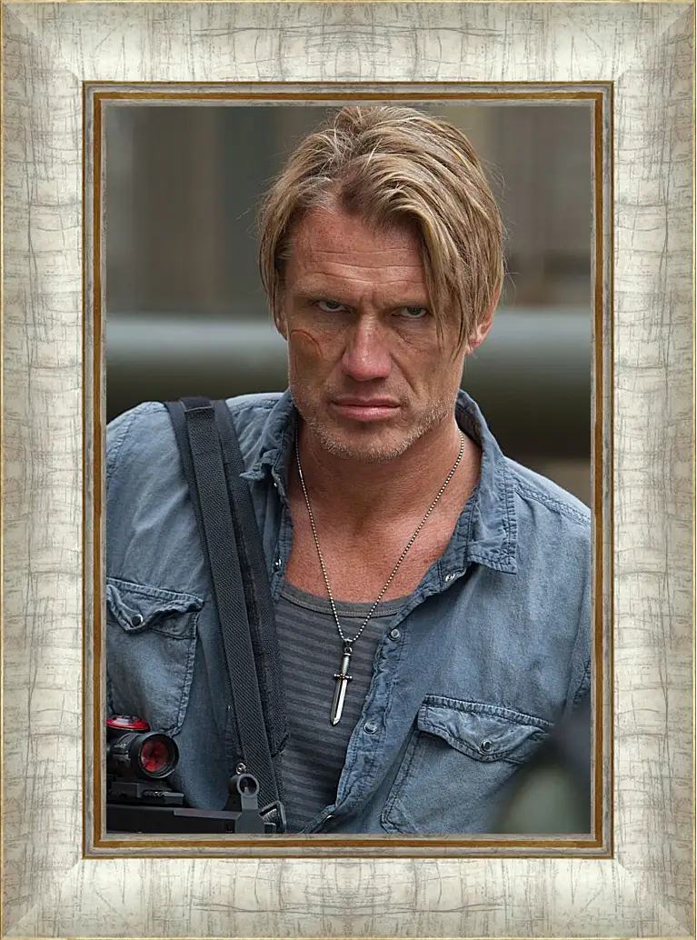 Картина в раме - Дольф Лундгрен. Dolph Lundgren