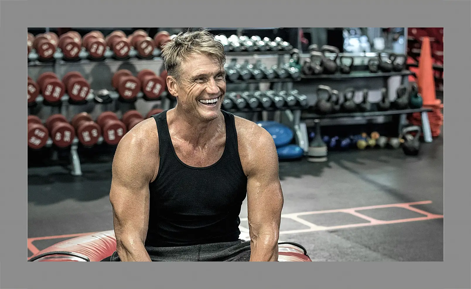 Картина в раме - Дольф Лундгрен. Dolph Lundgren