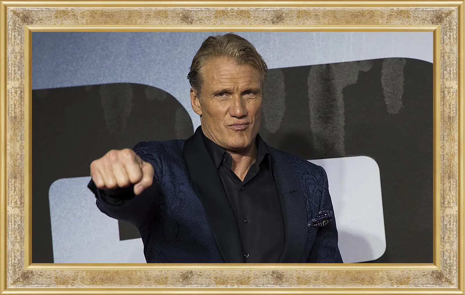 Картина в раме - Дольф Лундгрен. Dolph Lundgren