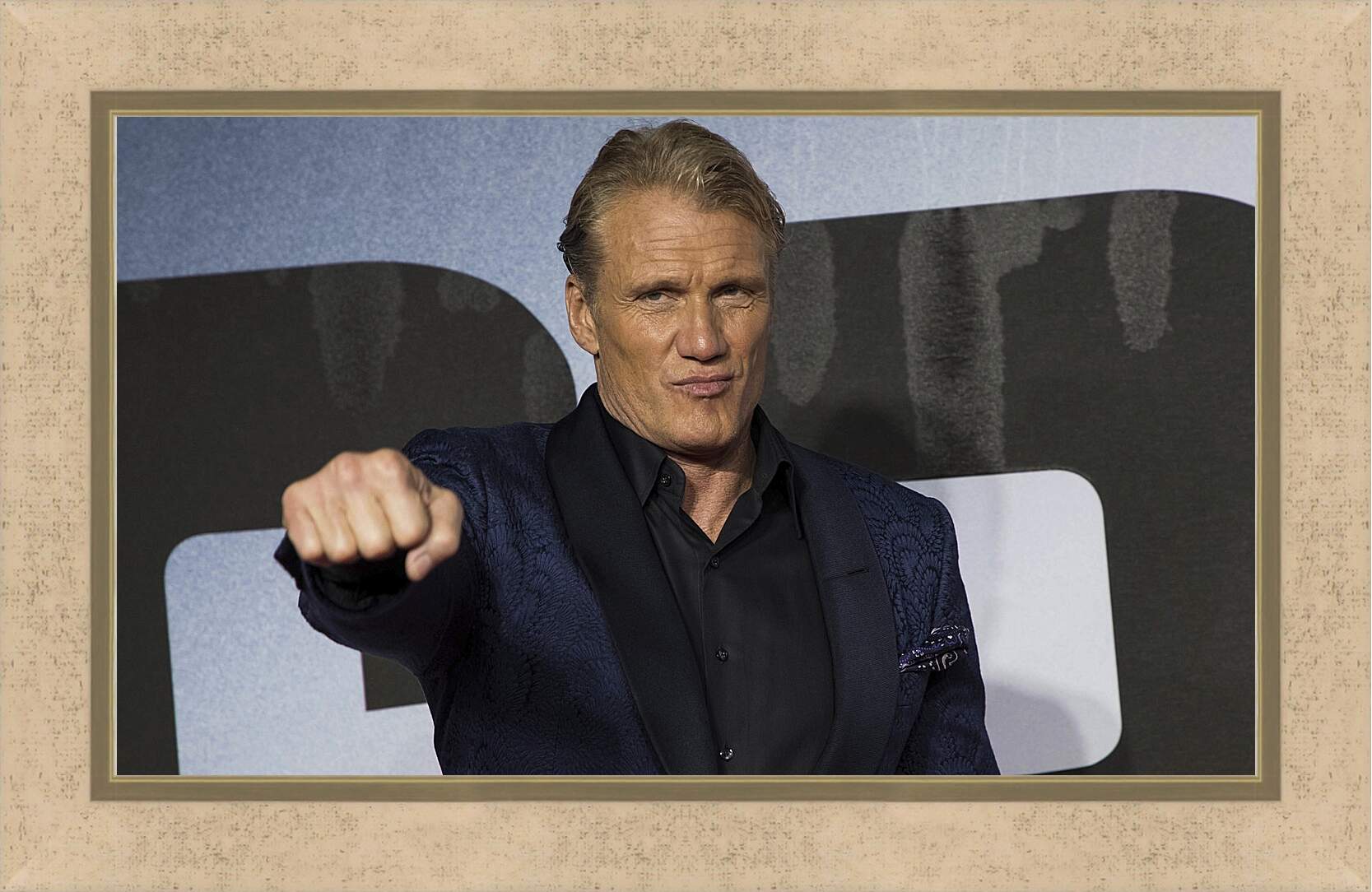 Картина в раме - Дольф Лундгрен. Dolph Lundgren